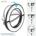 thumbnail image 6 of Bower 12" Foldable Ring Light with Adjustable Stand and Remote Control- Black, 6 of 13