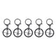thumbnail image 2 of Juego de 30 anillos de llavero, juego de cadena de anillos de llavero de Metal, joyería colgante artesanal para suministros de llavero DIY, 2 of 8
