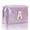 A, variant on Large Capacity Embroidered Alphabet Makeup Bag Toiletry Bag Travel Storage Bag Clutch Hair Wax for People Make up Organizers Hanging Toiletry Bag for Women Make up Bags Bulk Jewelry Case for Traveling