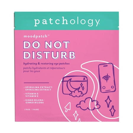 Patchology Moodpatch Do Not Disturb Eye Mask, 1 Pair