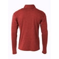 thumbnail image 2 of A4 Men's Tonal Space-Dye Quarter-Zip - N4010, 2 of 5