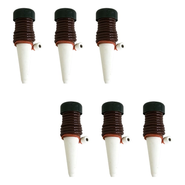 Injueey Estaca de riego de 6 piezas, picos de agua, herramienta de riego para ahorrar espacio, riego automático por goteo de operación Simple de alta Jardín y Patio Injueey HA013201-00