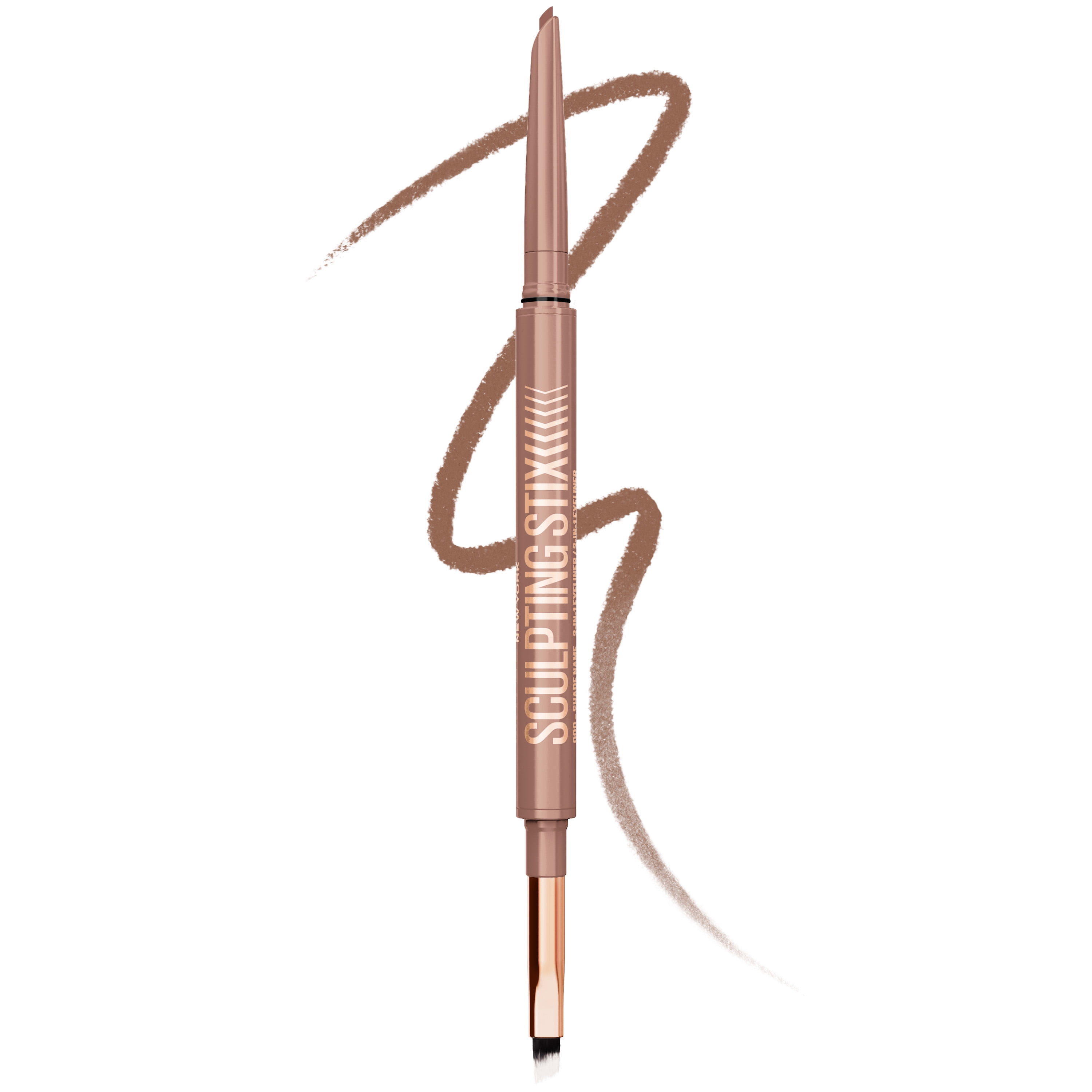 Maybelline Sculpting Stix 2-in-1 Eyeliner, Hazy Taupe, 0.002 oz