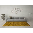 thumbnail image 3 of Ahgly Company Indoor Rectangle Oriental Yellow Industrial Area Rugs, 5' x 7', 3 of 4
