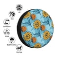 thumbnail image 4 of Naloa Sunflowers PVC Leather Spare Tire Wheel Cover for Car Truck SUV Camper Trailer Universal Fit many size15 inch, 4 of 6