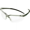 Chase Ergonomics Body Glove Biodegradable Safety Glasses, Clear Lens/Metallic Silver Frame