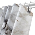 thumbnail image 5 of Marble Waterproof Bathroom Curtain Set with Hooks - Printed Shower Curtain Set for Bathroom Decoration, 5 of 6