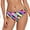 Neon Striped, variant on RELLECIGA Women's Swimsuit Strappy Bikini Swim Bottom Full Coverage Swimwear Bathing Suits