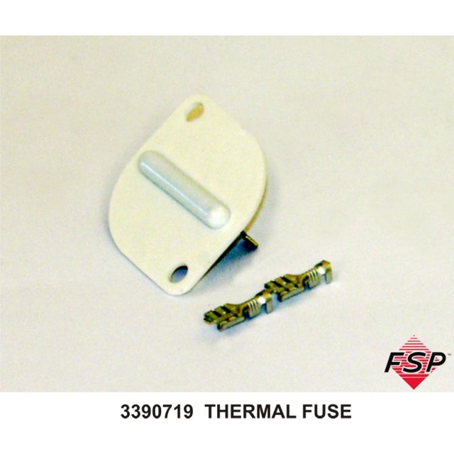 3390719 Whirlpool Dryer Thermal Fuse (Disposable, One Time Fuse