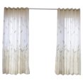 thumbnail image 3 of Inteprter Cortina de ventana de caña de impresa semi opaca para protección dormitorio de estar Decoración del hogar beige Inteprter HA002811-02, 3 of 6