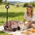 thumbnail image 4 of Outdoor Cats Trailer Suitable For Cats And Dogs Pet Strollers Foldable Small Dog Transport Carts, 4 of 6