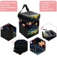 thumbnail image 2 of Starry Plants Foldable Car Trash Bin with Lid, Leak-Proof Hanging Storage Bag - Car Garbage Can, Car Trash Bin, 2 of 6