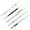 W, variant on Giaone 5Pcs Retractable Exam Pen Black Gel Ink Smooth Glides Press Mechanism Design