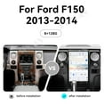 thumbnail image 4 of Android 13 Car Radio for Ford F150 2013 2014 Stereo Replacement Tesla Style Dash IPS Touch Screen Android Auto GPS Navigation Unit Multimedia Player 14.4 Inch, 4 of 15