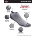thumbnail image 2 of Sock Dickies Dri-tech Moisture Control No Show, gris, 6 y 12 pares, 2 of 5