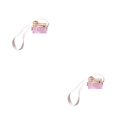 thumbnail image 3 of Vogacara Niños cámara de sala de juegos decoración fotografía Prop juguete portátil DIY regalos niños pequeños regalo colgante con cordón Rosado 2piezas Vogacara CBP161383, 3 of 6