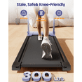 thumbnail image 5 of Superun 4-in-1 Foldable Treadmill with Incline, 300 LBS Capacity Running Treadmills for Home Small Spaces with Handles, 3.0 HP Folding Treadmill with Smart APP, 5 of 9