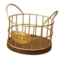 thumbnail image 3 of Luzkey Coffee Pod Holder Coffee Pod Storage Basket Pod Dispenser for Kitchen Bar Desktop Sturdy Accessory Rustic Multipurpose Wooden Base 15cmx11.5cm, 3 of 8
