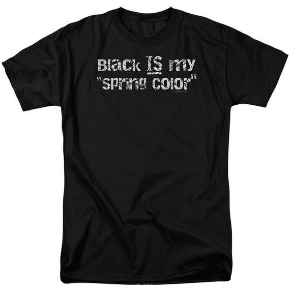 - Black Spring Color - Short Sleeve Shirt - XXXXXX-Large