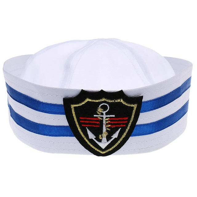 Sombrero de de niña, sombrero de yate , disfraz de Zulema Sombrero de marinero azul marino