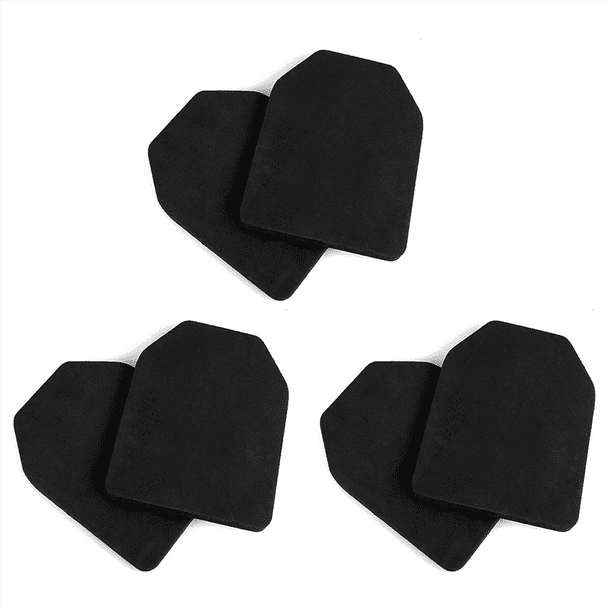 3 Par de Tácticas Dummy Sapi Style Protección Golpes Armadura de Placas