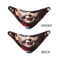 thumbnail image 6 of Lsque Chucky Pattern Pet Scarf Bandana - Adjustable and Comfortable,Dog Scarf Bib Kerchief Breedfor Dogs and Cats-Large, 6 of 7