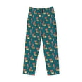 thumbnail image 4 of Xecao Frog and Mushrooms Men's Straight Lounge Pajama Pants: The Ultimate in Comfortable Sleepwear, 4 of 9