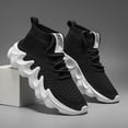 thumbnail image 3 of PLERISE Men's Breathable Lightweight Running Shoes, Comfortable All-Season Athletic Sneakers, Cushioned Support for Walking, Gym, Outdoor, and Casual Wear, 3 of 9