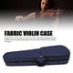 thumbnail image 3 of Caja De Almacenamiento Para Violín, Estuche Portátil Para Violín 4/4 De Tela Oxford Azul Para Viajes, 3 of 7