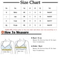 thumbnail image 3 of Womens Sports Bras Womens Printed Underwear Ice Silk Seamless Underwear Womens Thin Underwear Womens Underwear Sports Gathering Bra Womens Sport Bras for Women Pink XL, 3 of 6
