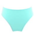 thumbnail image 1 of Kids Girls' Slim Swimming Bottom with Lining UPF50+ Sun Protection Rash Guard Swim Brief Light Blue Green 8, 1 of 6