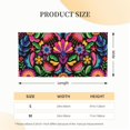 thumbnail image 6 of Zufioo Colorful Floral Embroidery Mexican Print Holiday Banners, Party Banners, Hanging Flags, Bar Shopping Mall Garden Wall Decorations, Holiday Decoration Supplies-Medium, 6 of 8