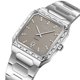 thumbnail image 4 of Reloj de cuarzo para hombre con indicador de fecha – Reloj de pulsera de acero inoxidable para negocios, resistente al agua para uso diario, reloj analógico de moda para la oficina o uso casual., 4 of 6