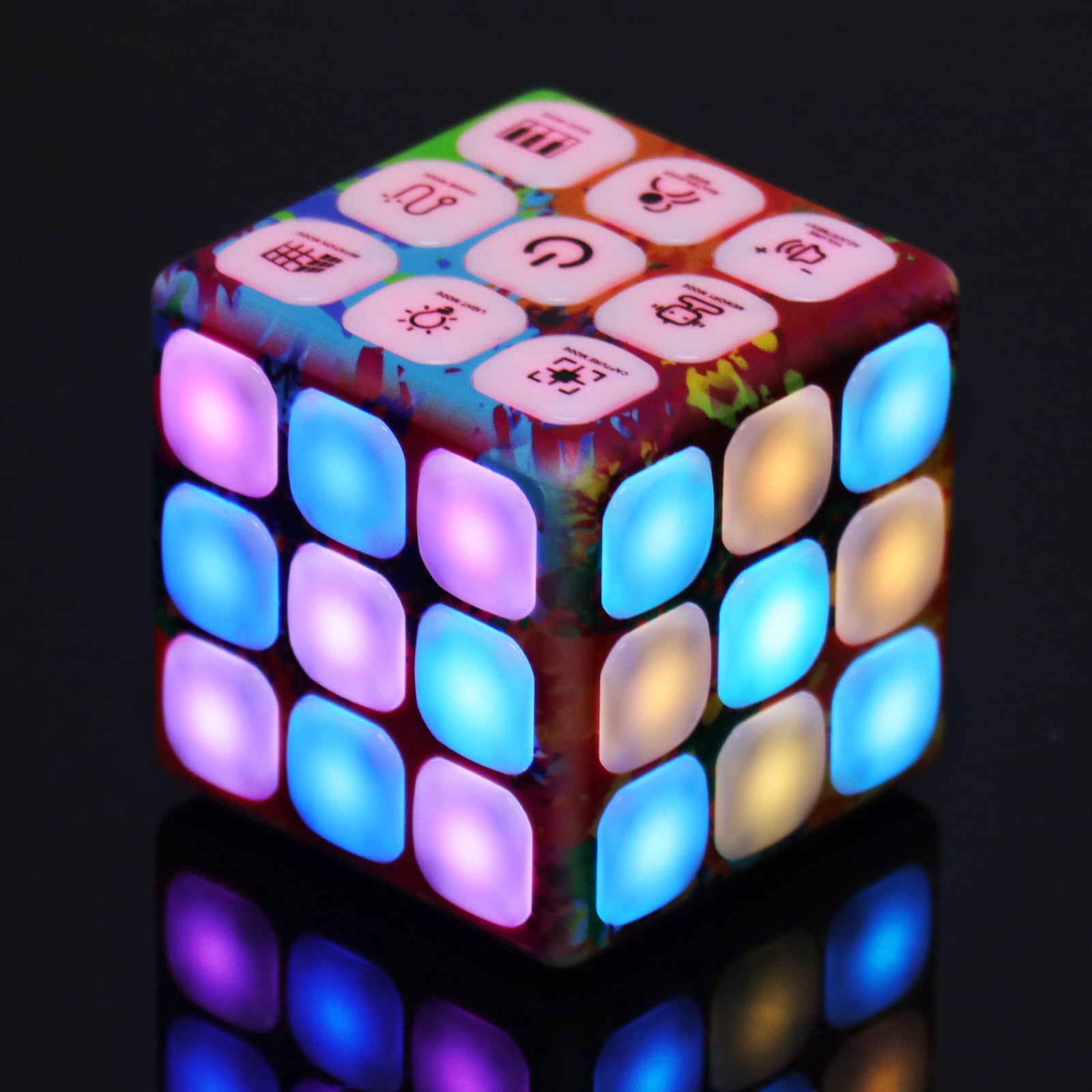 5 Pcs Jogo Cubo Eletrônico - cubo iluminação música com luzes LED e música  embutidas,Mini brinquedo cubo STEM com 4 modos jogo, brinquedo exploração  cerebral para meninos : : Brinquedos e Jogos