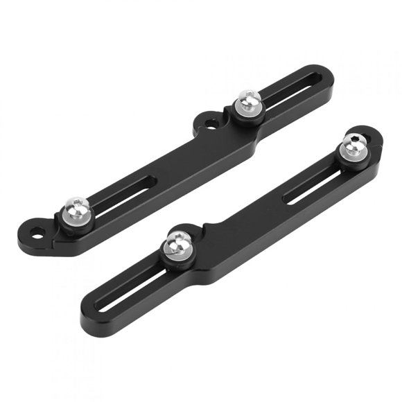Ymiko Pair Black Silver Windscreen Adjusters Bracket Set For NC750X 2016-2019