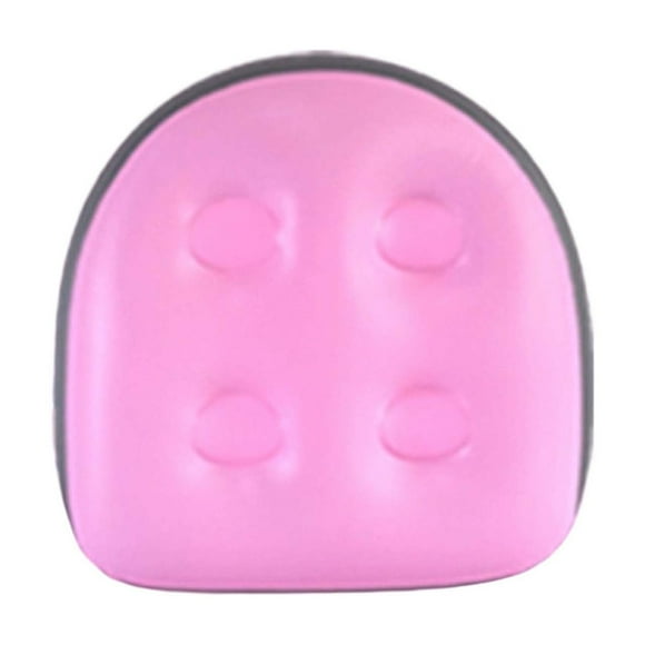 Cushion Seat for Outdoor Use Inflatable Spa Back Support and Height Enhancing Tub Stool with Suction Cups Durable EVA-Style Gold