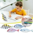 thumbnail image 3 of Moocorvic Pencil Case Pen Bag , Simulation Fish-Shaped Pencil Pouch Waterproof Pencil Box Zipper College Gift Must Haves Office Supplies, 3 of 3
