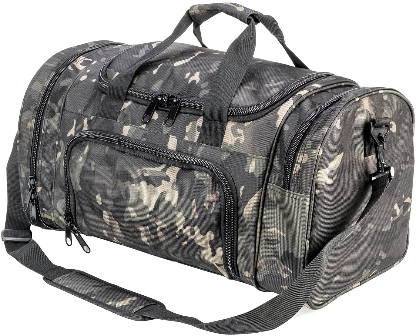 Hommtina Military Duffle Bag for Travel Hiking Sports Black Multicam in Kosovo at 101 Rating 5
