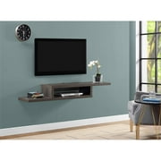 Beaumont Lane 60" Asymmetrical Wall Mounted Console in Brown