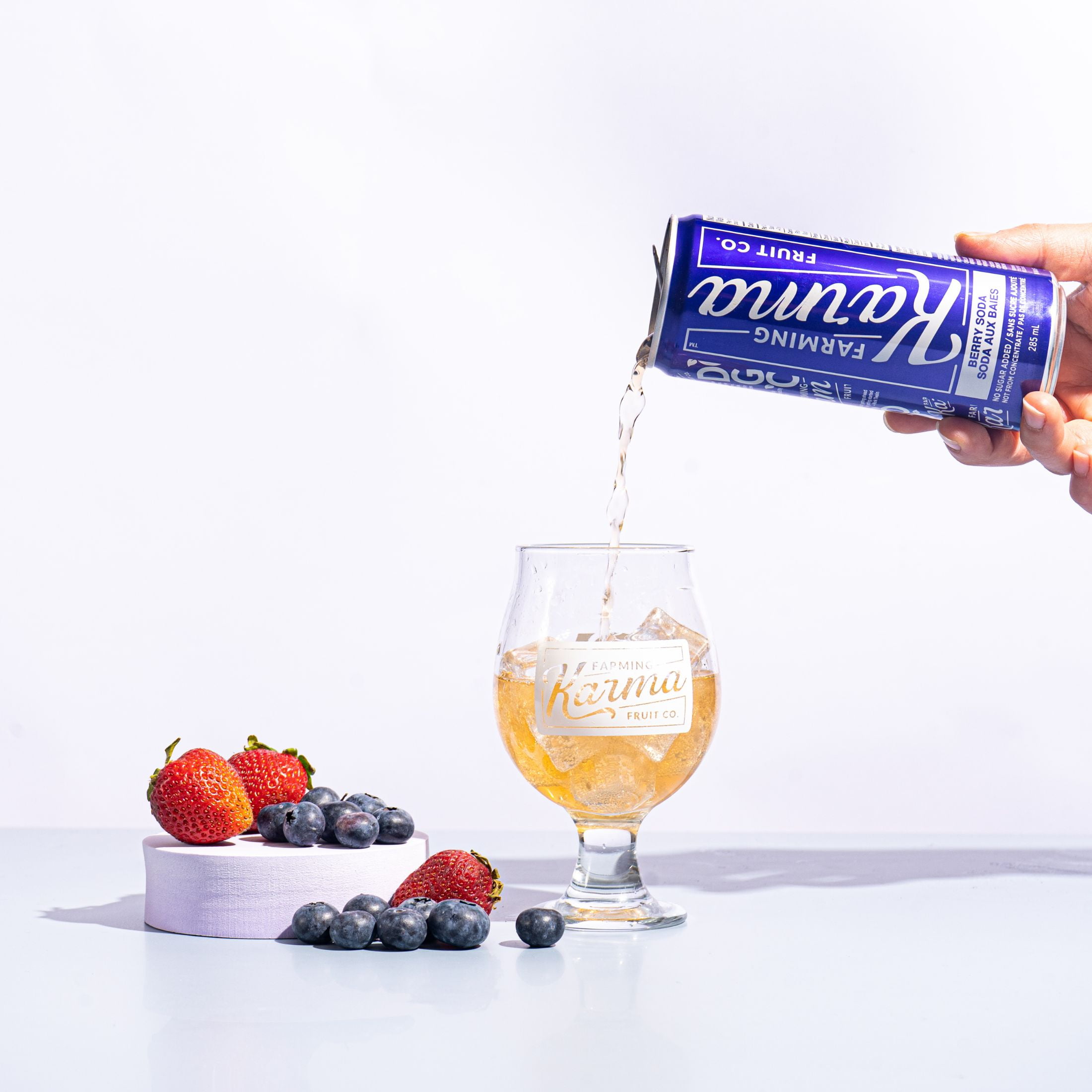 Farming Karma Berry Fruit Soda 4x285 ml