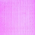 thumbnail image 1 of Ahgly Company Indoor Square Solid Purple Modern Area Rugs, 5' Square, 1 of 4