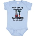thumbnail image 3 of Inktastic Future Carpenter Builder Like Daddy Boys Baby Bodysuit, 3 of 5
