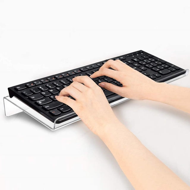 Tenedor Claro de La Bandeja Del Soporte Del ordenador de La Computadora para Escribir Y Trabajar Del Escritorio