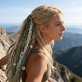thumbnail image 5 of Elastic Dread Ponytail Salty-Soul, 22" Boho Braided Ponytail Extension with Hair Tie,Travel & Casual Styles, 5 of 6