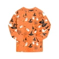 thumbnail image 5 of 6-7 Years Tween Girls Short Sleeve Print Shirts Tops Pants Outfits Pj Set For Girls Halloween Pajama Set, 5 of 9