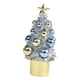 thumbnail image 2 of Adorno de mesa con forma de árbol de Navidad, con figura de bola y pentagrama. Plata, 2 of 9
