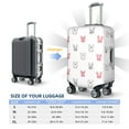 thumbnail image 6 of Balery Luggage Cover Girl Rabbit Print Suitcase Covers for Luggage Elastic Washable Suitcase Protector Fits 18-32 Inch Luggage-Large, 6 of 9