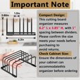 thumbnail image 3 of Extra Thick Iron Wire Cutting Board Organizer Rack, 3 of 7