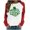 White, variant on QIPOPIQ Women's Long Sleeve Crew Neck Shirts St. Patrick's Day T Shirts Spring Shamrock Printed T Shirt Lucky Green Shirt St Patricks Day Shirts Patchwork Tunic Tops Holiday Shirts Deals
