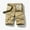 Khaki, variant on Jophufed Fashion Men's Pants Pocket Zipper Resilience Leisure Time Tooling Short Pants